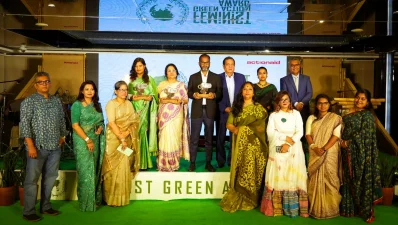 3 entrepreneurs honoured for feminist contributions to green transition in Feminist Green Action Award 2025. Photo: Dhaka Tribune