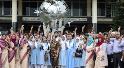 Educational institutions under the Bangladesh Army have achieved exceptional results in the Secondary School Certificate (SSC) examinations of 2025. Photo: Courtesy