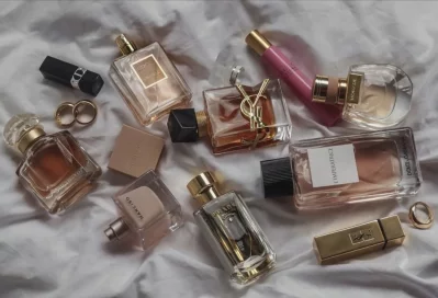 Finding the right fragrance. Photo: Collected