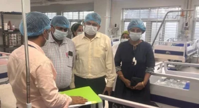 Visit of the Indian doctors and nursing officials follows Indian Prime Minister Narendra Modi assurance to extend all possible assistance and support to Bangladesh. Photo: UNB