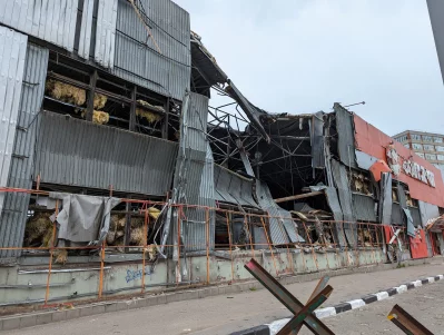 Civilians in Kharkiv face the constant threat of shelling as air raid sirens and explosions have become a grim part of daily life in the city amid the ongoing war in Ukraine. Photo: Dhaka Tribune