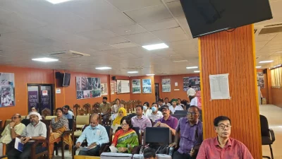 A seminar titled The Importance of Promptly Amending the Tobacco Control Law to Protect Non-Smokers: The Role of Physicians is being held on Tuesday at the ATM Haider Bir Uttam Auditorium of Gonoshasthaya Nagar Hospital in Dhanmondi. Photo: Dhaka Tribune