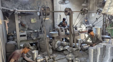 Children working in factories of Jinjira. Photo: Dhaka Tribune