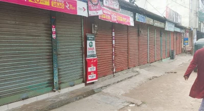 Tense situation is prevails at Basail, Tangail. Photo: Dhaka Tribune