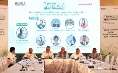 A discussion held under the title From Dialogue to Action: Concluding Youth COP 2025 from Saturday to Monday, September 6-8, 2025. Photo: Courtesy