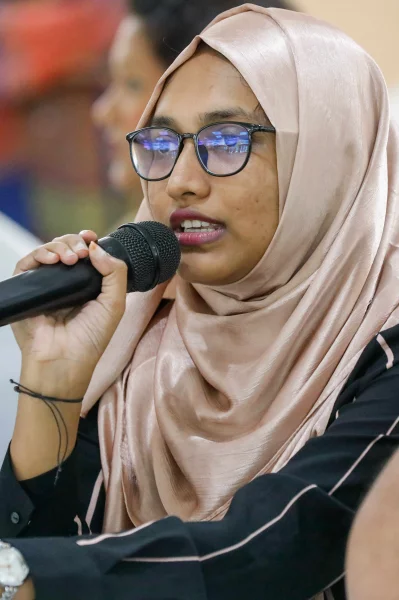 Farzana Faruk Jhumu, Member, UN Youth Advisory Group on Climate Change. Photo: Ahadul Karim Khan/Dhaka Tribune