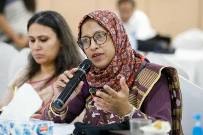 Sanzida Yesmin, Deputy Secretary, Ministry of Disaster Management and Relief. Photo: Ahadul Karim Khan/Dhaka Tribune