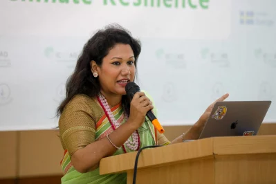 Maria Aktar, Project Manager, CAP-RES, ICCCAD. Photo: Ahadul Karim Khan/Dhaka Tribune