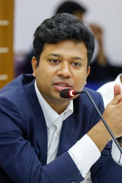 Karimul Islam Tuhin, Representative, City Bank Limited. Photo: Ahadul Karim Khan/Dhaka Tribune