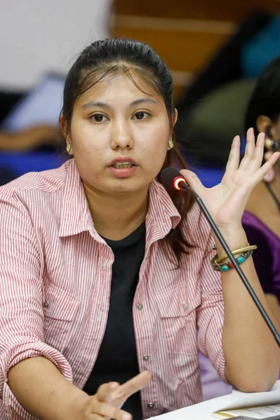 Ukhing Chak, Head of Strategic Partnership, Green Milieu. Photo: Ahadul Karim Khan/Dhaka Tribune