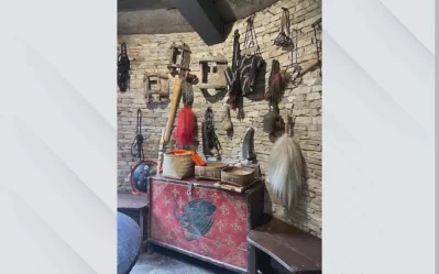 Artefacts at Simply Bhutan. Photo: Dhaka Tribune