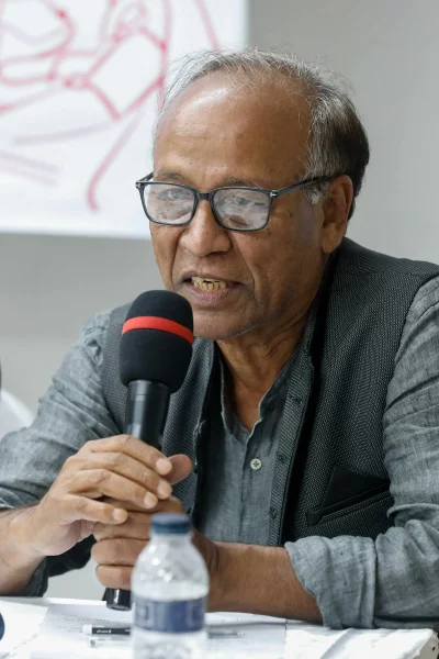 Pulok Ranjan Dhor, Secretary, Bangladesh Free Trade Union Congress; Representative, NCCWE. Photo: Ahadul Karim Khan/Dhaka Tribune