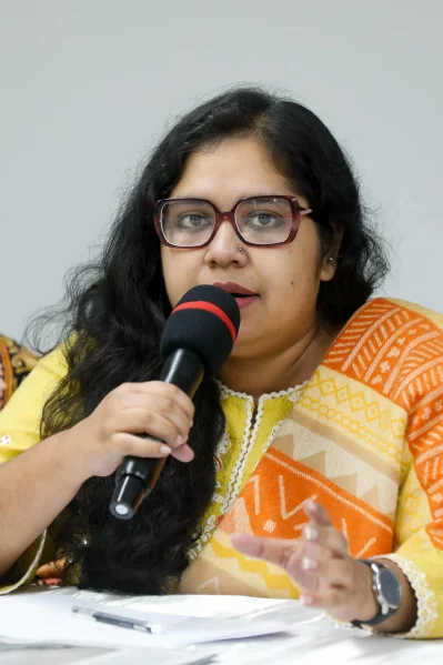 Ali Sampreety, Communication Officer and GBV Trainer, Awaj Foundation. Photo: Ahadul Karim Khan/Dhaka Tribune