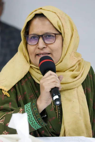 Dr Dilruba Sultana, Senior Faculty Member & Lead Govt Partnership, BRAC IED, BRAC University. Photo: Ahadul Karim Khan/Dhaka Tribune