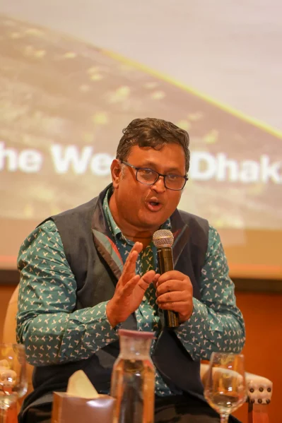 Tapas Ranjan Chakrabarty, Senior Program Manager, Climate Change Programme, Brac. Photo: Ahadul Karim Khan/Dhaka Tribune