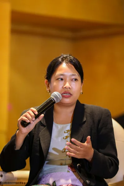 Lili Prue Marma, Founder, Youth Development for Sustainable Bangladesh. Photo: Ahadul Karim Khan/Dhaka Tribune