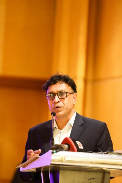 Adv M Hafijul Islam Khan, Executive Director, Centre for Climate Justice-Bangladesh. Photo: Ahadul Karim Khan/Dhaka Tribune