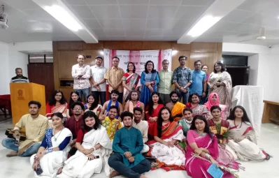 Student-led cultural group of Jahangirnagar University `Bangla Theatre`. Photo: Courtesy