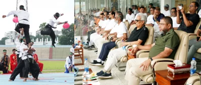 Participants take part in the Olympic Day 2026 rally organized by the Bangladesh Olympic Association with support from the Bangladesh Army in Dhaka on Saturday, June 27, 2026. Photo: Courtesy