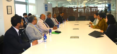 PM&rsquo;s Adviser Dr Rashed Al Mahmud Titumir meets senior UN officials at UN Headquarters to seek stronger support for Bangladesh&rsquo;s smooth and sustainable LDC graduation on Wednesday, July 14, 2026.