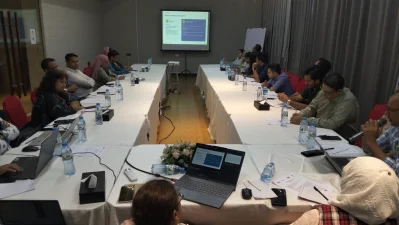 Representatives attend the inaugural meeting of the Article 9 Committee, formed to promote accessibility for persons with disabilities, in Baridhara, Dhaka, on Monday, October 26, 2026.