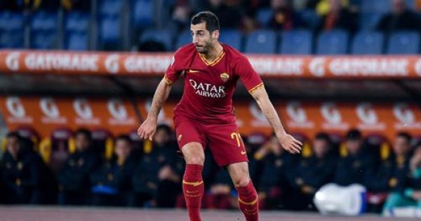 On-loan Mkhitaryan to remain at Roma for another season