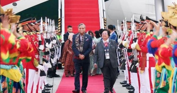 Indonesia menggelar karpet merah untuk Presiden Sahabuddin
