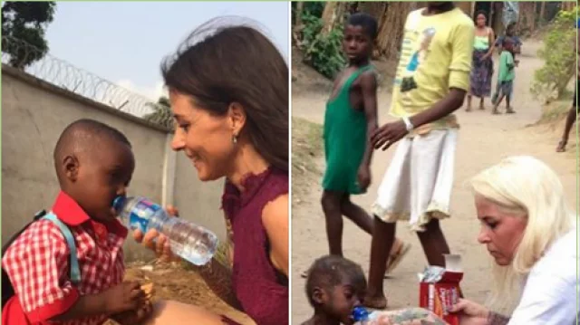 Rescued Nigerian 'witch' boy goes to school