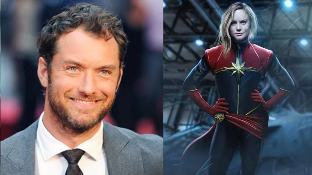 Jude Law in talks to join Brie Larson in 'Captain Marvel