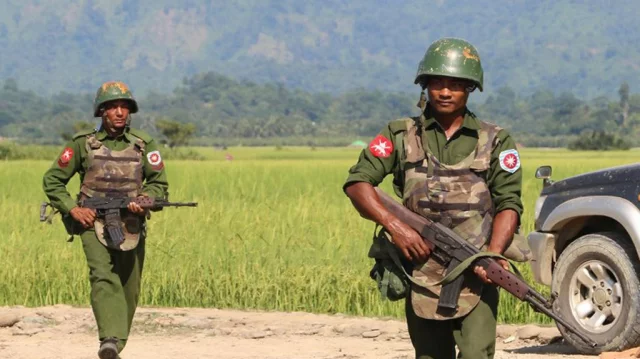 State TV Rohingya insurgents attack police in western Myanmar