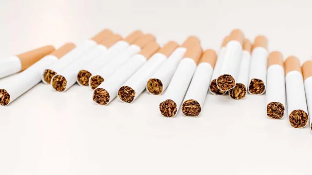 cigarettes in maldives Bidi cigarettes handmade with newspaper and sold in The Maldives Stock  Photo