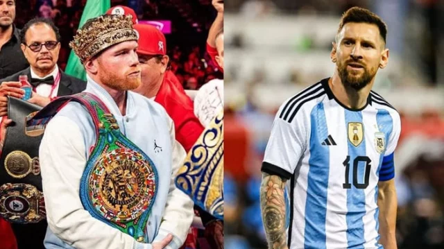 Boxer Alvarez threatens Messi over World Cup jersey 'insult'