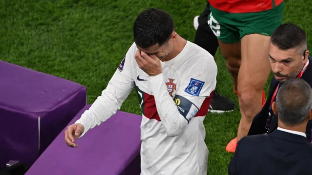 Tearful Ronaldo the lasting image of Portugal World Cup debacle