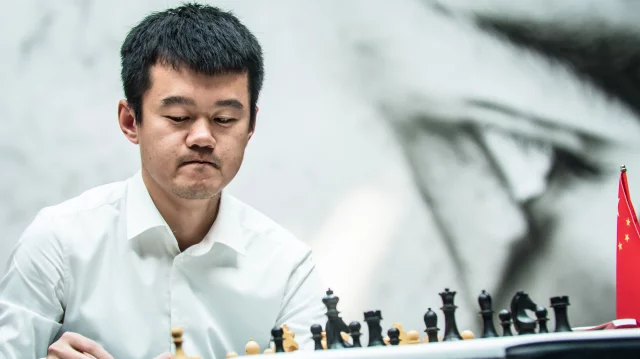 Ding Liren checkmates to become China's 1st world chess champion
