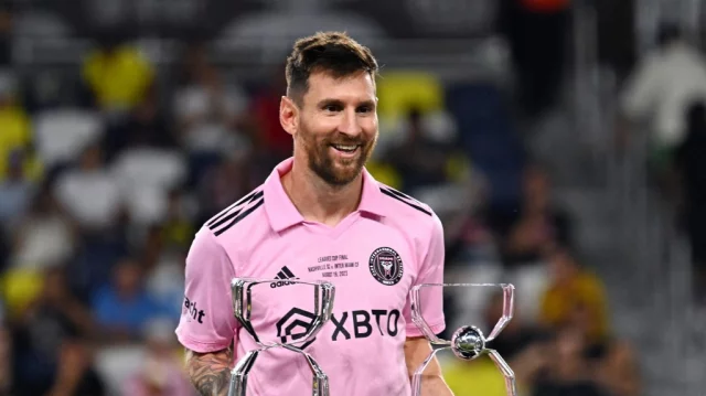 Lionel Messi and Inter Miami capture first trophy in club history