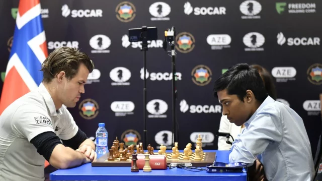 Chess World Cup 2023 Final: Praggnanandhaa vs Carlsen to be decided via tie- breaker on Thursday after draw in Game 2 - India Today