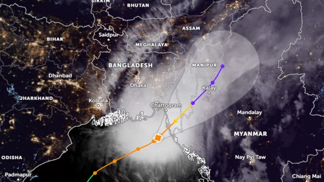 Cyclone Hamoon makes landfall in Bangladesh