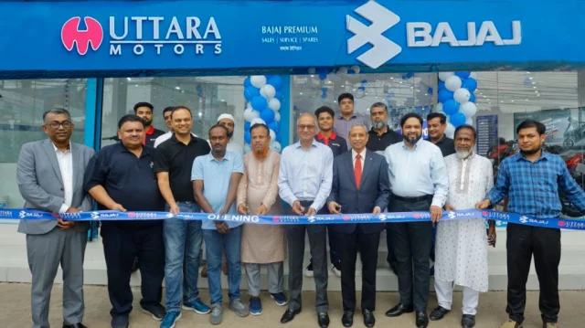Uttara Motors unveils showroom in Jatrabari