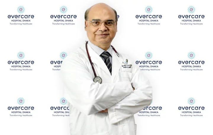 File image of Dr Ziaul Huq, a senior consultant of Respiratory Medicine Department at Evercare Hospital Dhaka. Photo: Courtesy
