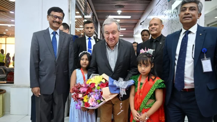 UN Chief at Dhaka