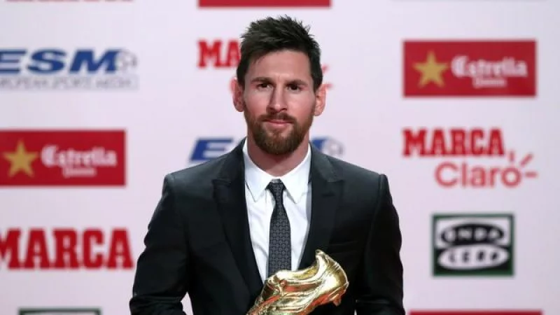 Messi golden 2024 boot 2019