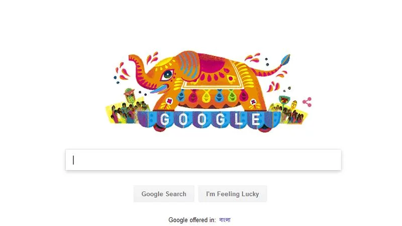 Archive of Google Doodles for Bangladesh