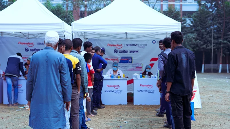 Free dental camp on World Oral Health Day 2023 by Pepsodent and Sensitive  Expert