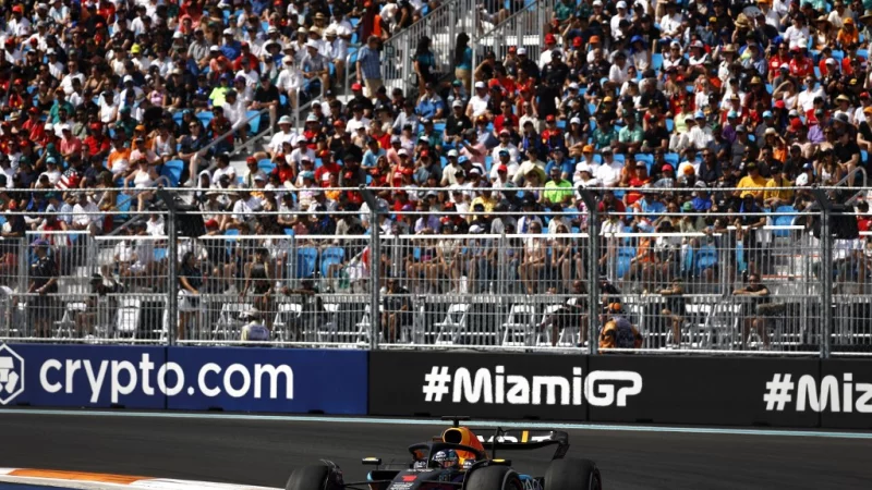 Verstappen cruises to win in inaugural Miami Grand Prix