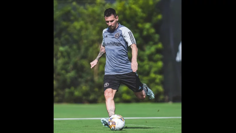 Lionel Messi returns to training, Miami take show on the road to