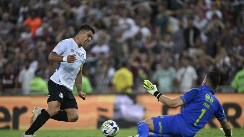 Suarez Fires Farewell Double to End Brazilian Adventure