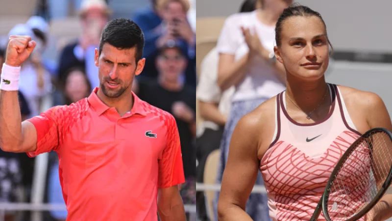 Djokovic overcomes mid-match lapse to beat Dimitrov at Italian Open;  Swiatek wins – KGET 17