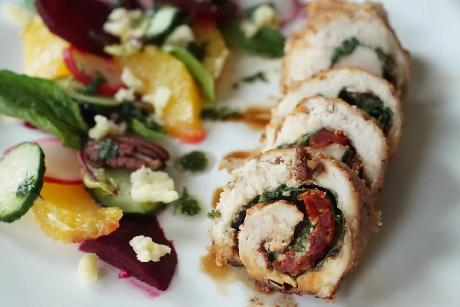 Chicken roulade