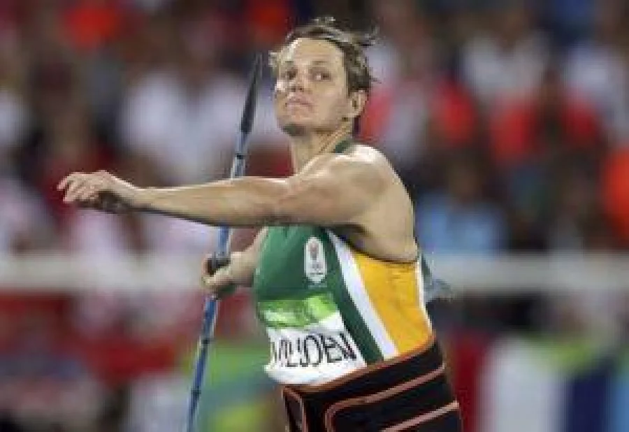 2016 Rio Olympics - Athletics - Final - Women's Javelin Throw Final - Olympic Stadium - Rio de Janeiro, Brazil - 18/08/2016. Sunette Viljoen (RSA) of South Africa competes.  REUTERS/Phil Noble FOR EDITORIAL USE ONLY. NOT FOR SALE FOR MARKETING OR ADVERTISING CAMPAIGNS.