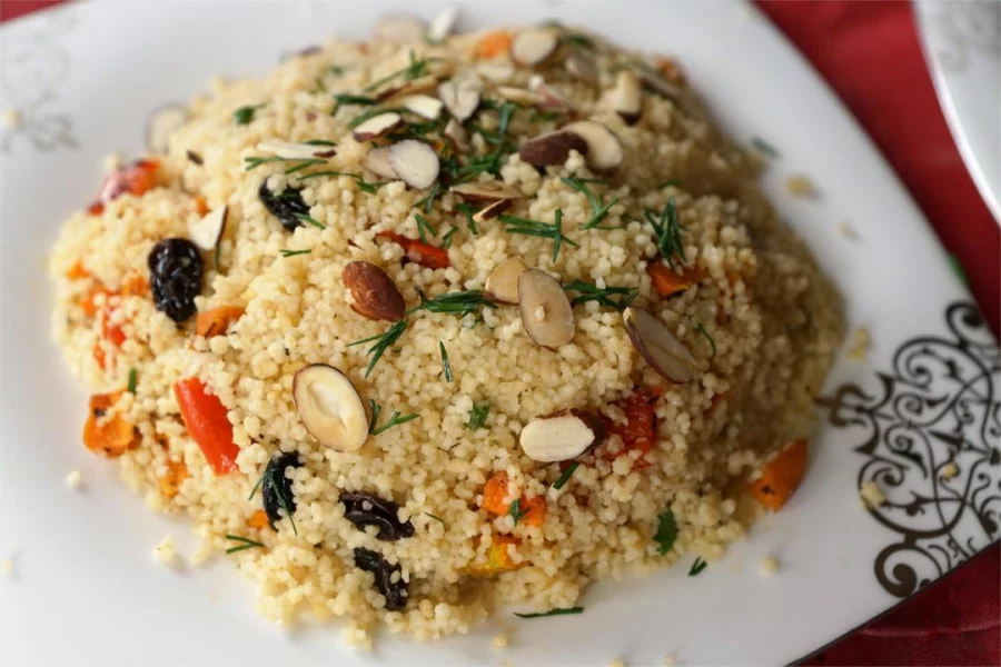mRoasted Vegetable Couscous